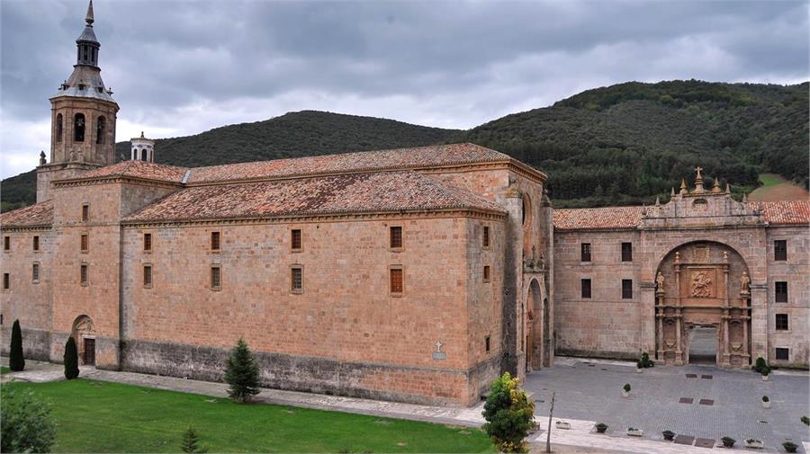 El Monasterio de San Millán de Yuso (o de abajo), en San Millán de la Cogolla
