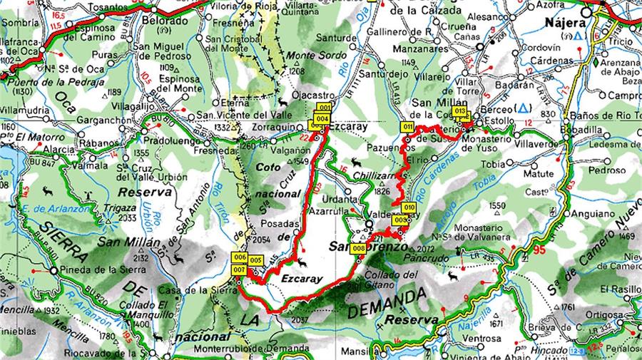 La Sierra de la Demanda, en la Rioja Alta, será el objetivo de nuestra ruta