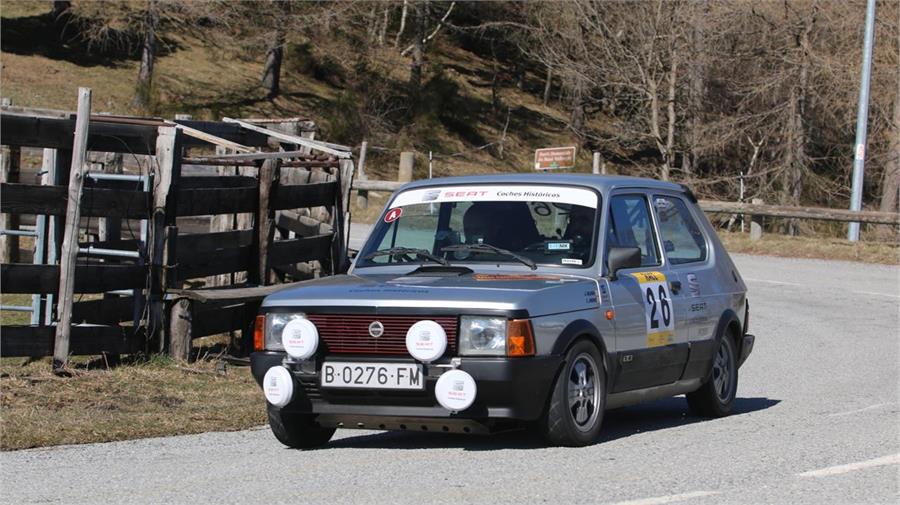 El Rally Catalunya Històric en un Seat Fura Crono