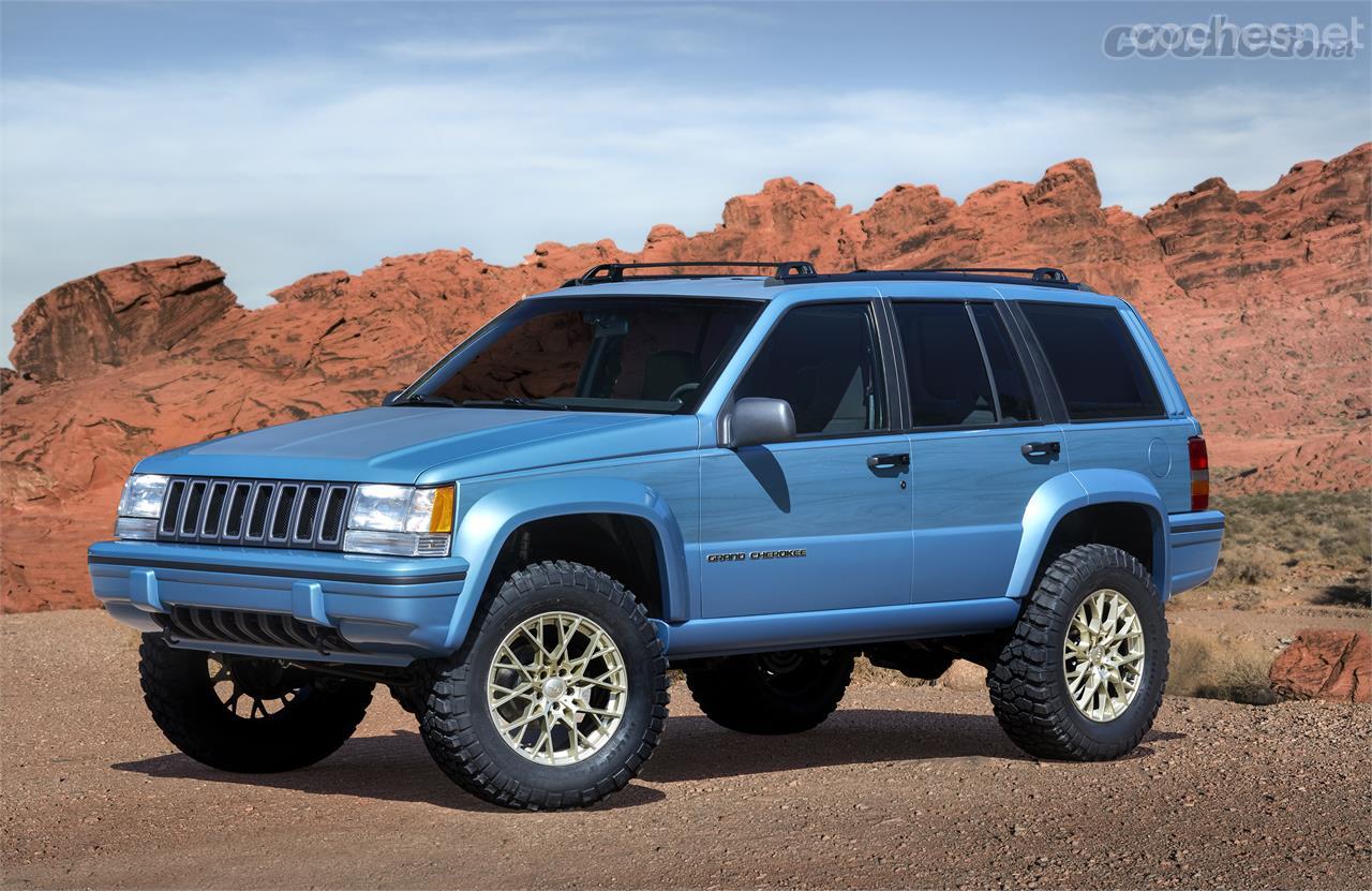 El Jeep Grand One Concept recupera un Grand Cherokee de 1993, al que se le ha dado una imagen un poco más moderna.