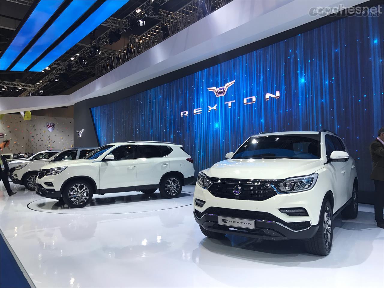 El Ssangyong Rexton de cuarta generación, un coche que mejora radicalmente a su antecesor, fue la gran estrella del Salón de Seul 2017