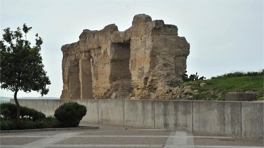 Parte de las ruinas del castillo