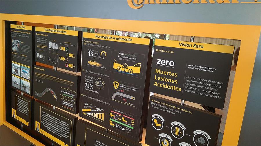 Neumáticos premium y tecnologías para ayudar al conductor son claves para conseguir el reto de VisiónZero.