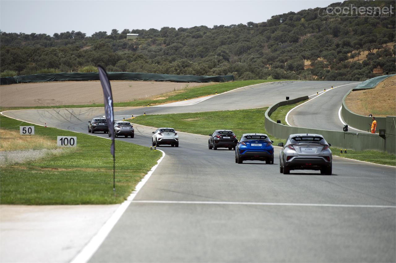 Seis Toyota C-HR y el circuito de Ascari fueron protagonistas de la cuarta edición de las 24 horas Híbridas 