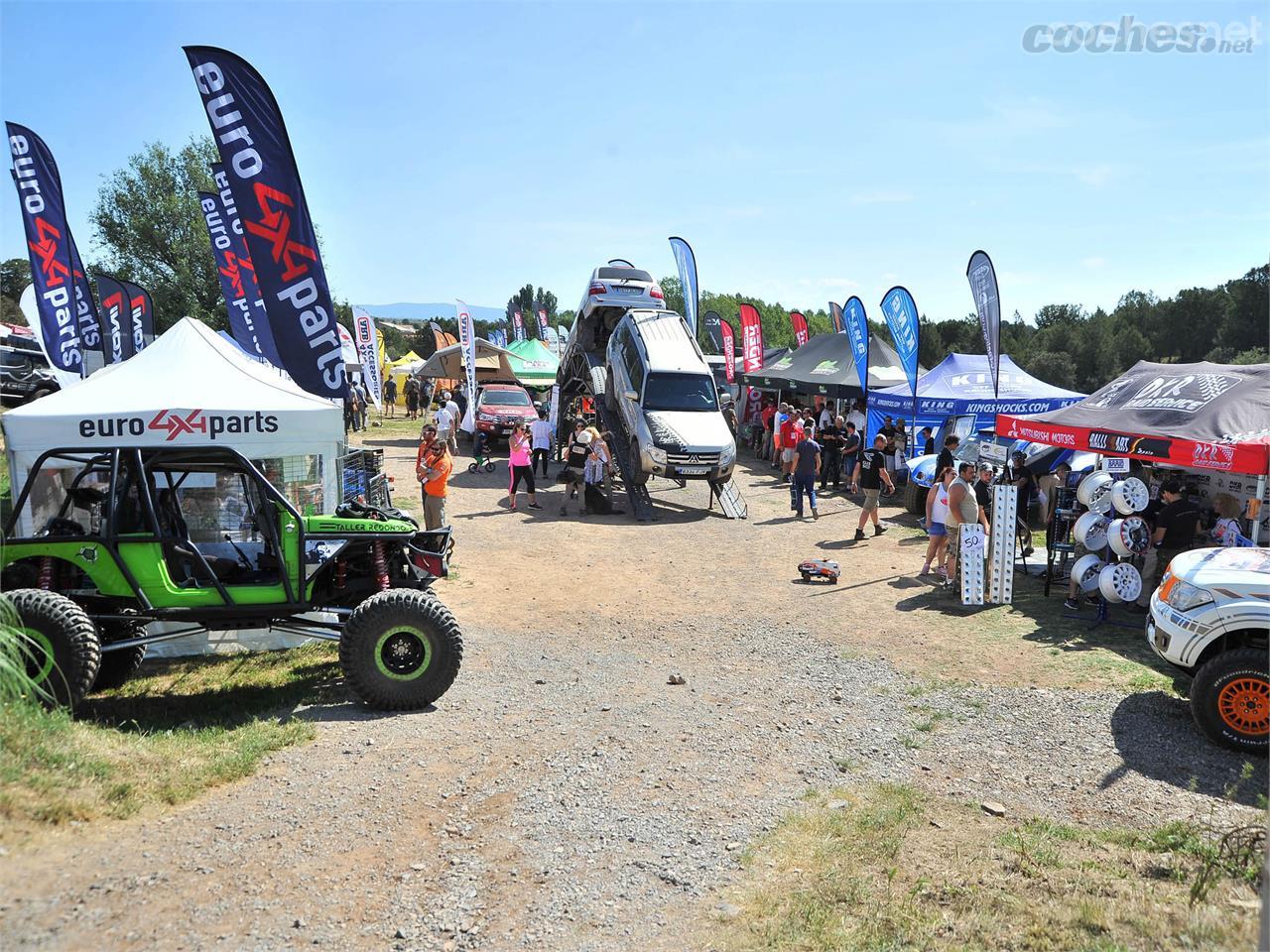 Las principales empresas relacionadas con el off road de nuestro país, estaban en Motor Aventura