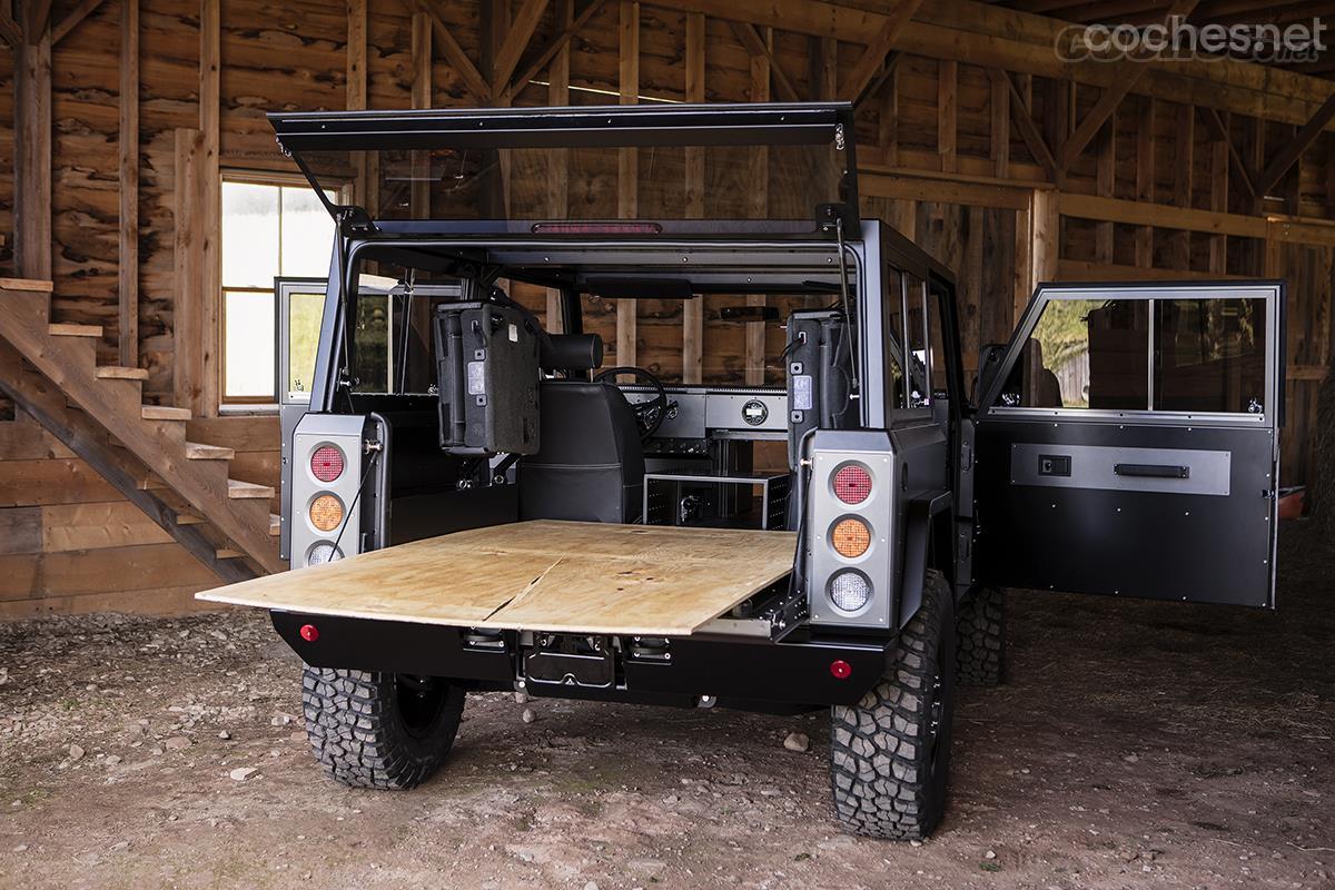 Bollinger considera que este 4x4 será de utilidad para granjeros, constructores y autónomos, por su versatilidad y capacidad de carga. 