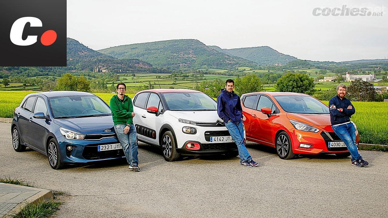 Opiniones de Kia Rio, Nissan Micra y Citroën C3: Los "otros" utilitarios