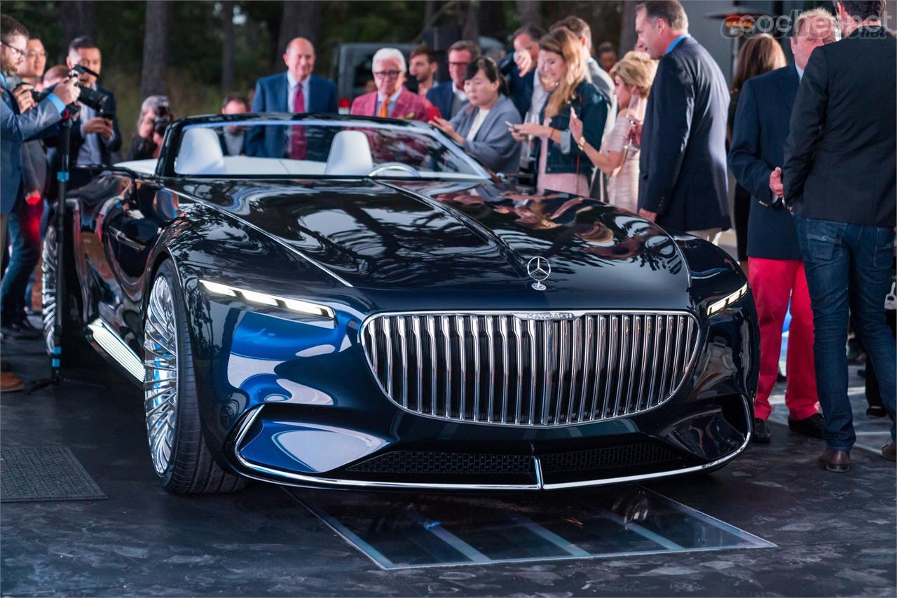 Como ya lo hiciese el modelo cupé en 2016, el concept Vision Mercedes-Maybach 6 Cabriolet ha sido presentado en el concurso de elegancia de Pebble Beach.