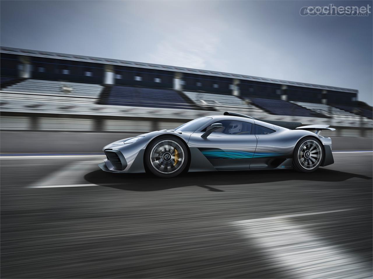 De la máxima competición a la carretera: el showcar Project One hereda el sistema híbrido del Mercedes-AMG Petronas F1.