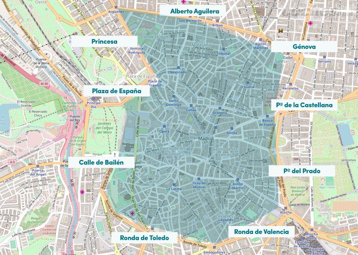 Si no tienes un coche con etiqueta, no podrás entrar en Madrid Central