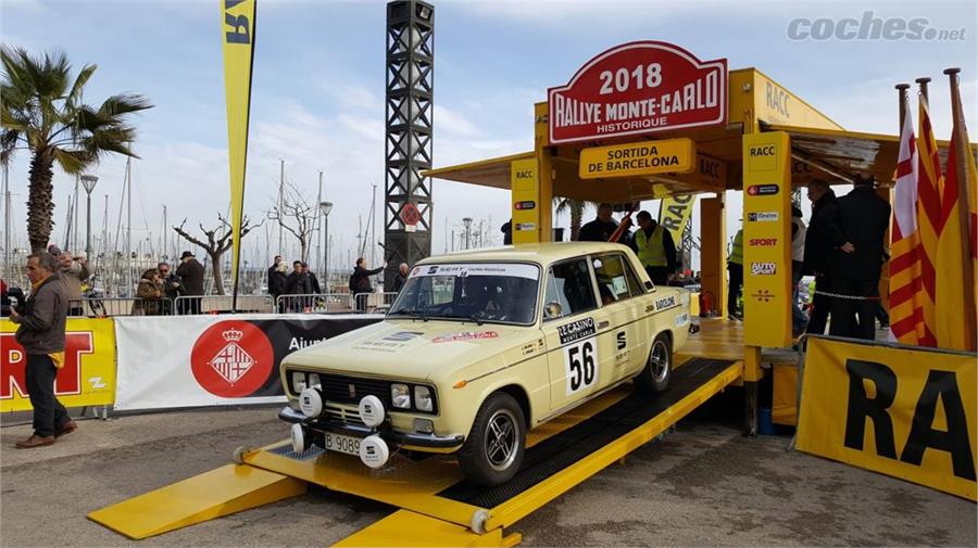 El Rally de Montecarlo Histórico en un Seat FU 1430