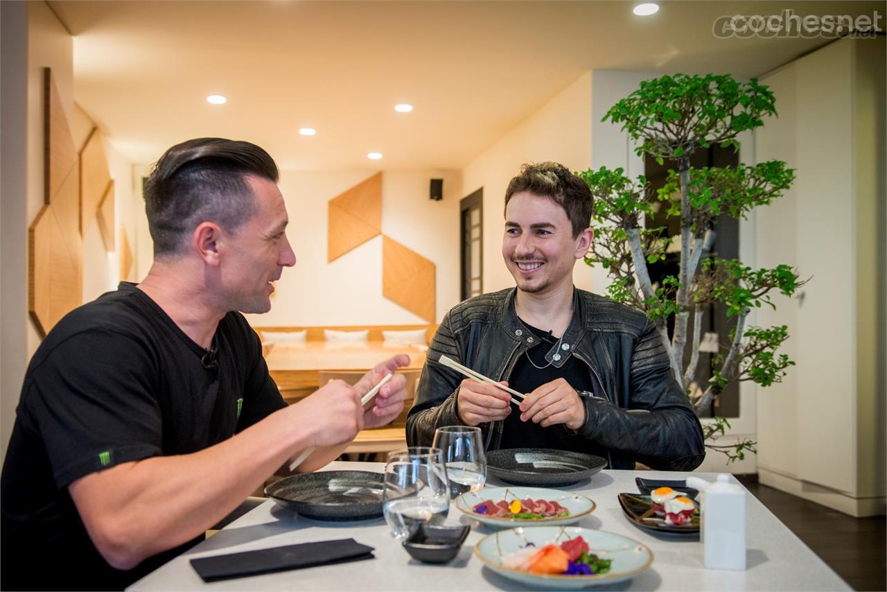 Como todo buen atleta, Jorge Lorenzo cuida la nutrición al mismo nivel que su entrenamiento.