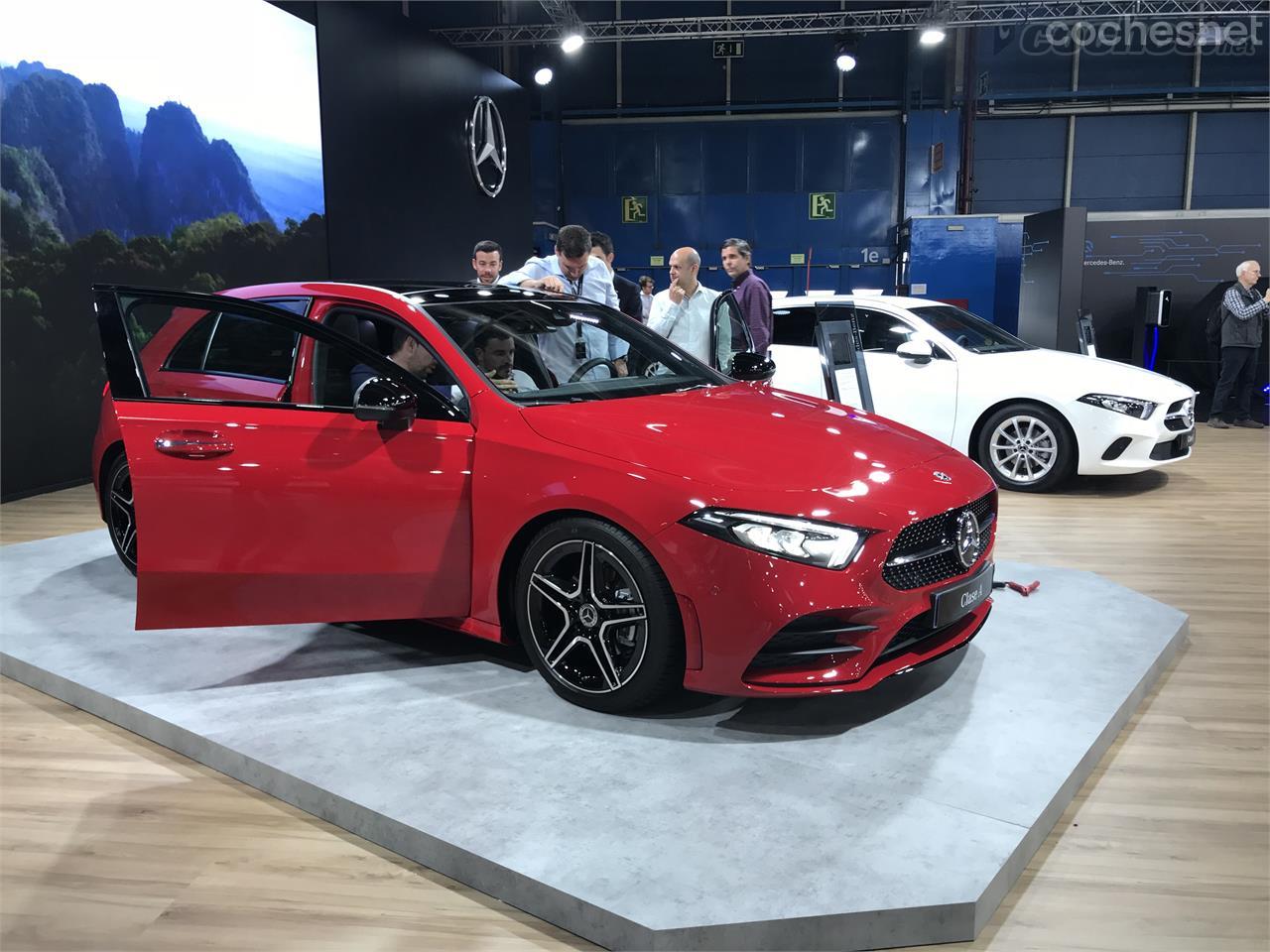 El Mercedes Clase A es la estrella de la marca en el salón. Junto a él, debutan en España el CLS, el rediseñado Clase C y el nuevo G.