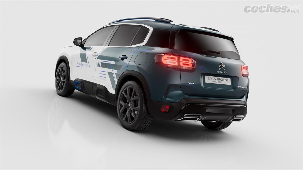 El C5 Aircross será el primer híbrido enchufable de Citroën que se ha propuesto tener una versión electrificada de cada uno de sus modelos en el año 2025.