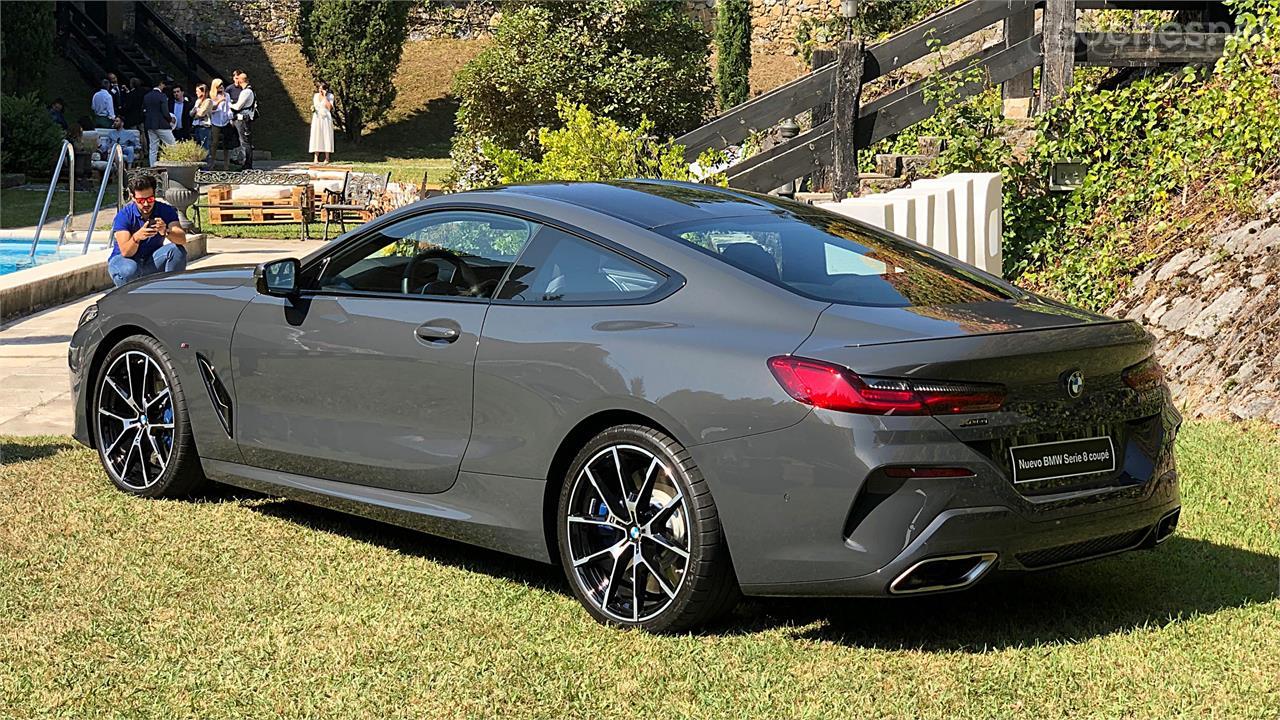 El nuevo BMW Serie 8 Coupé es toda una belleza, se le mire desde donde se le mire. [Foto: JC Grande]