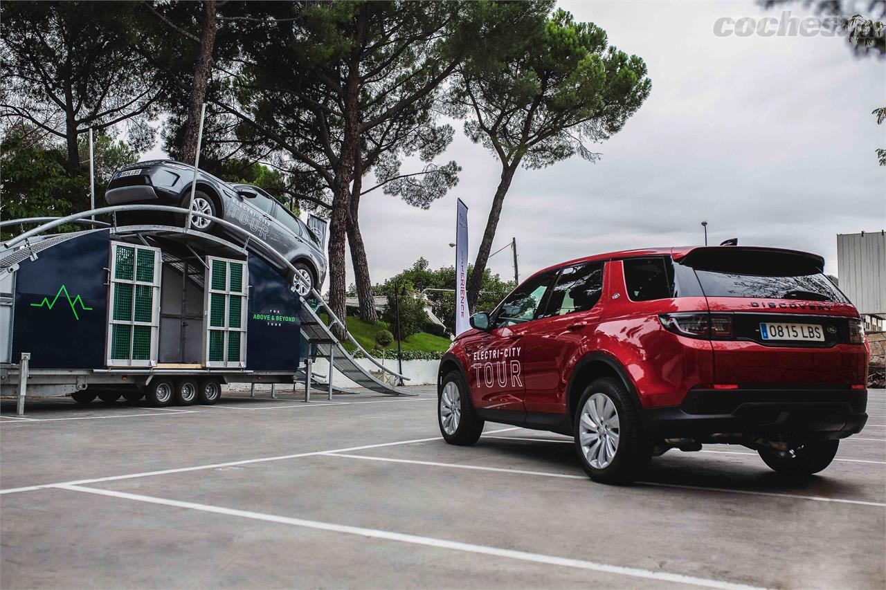 El Electri-city Tour Jaguar- Land Rover permite conducir la gama híbrida y eléctrica del grupo. 