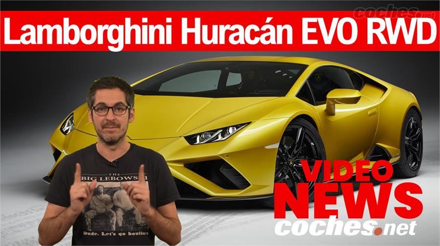 Lamborghini Huracán EVO (RWD): Con tracción trasera