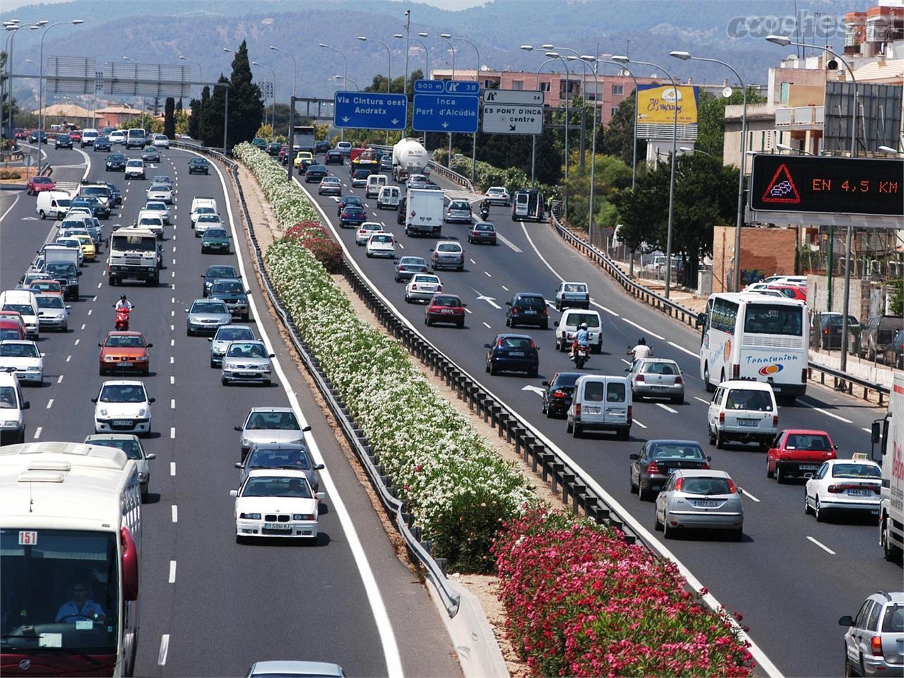 Movilidad en el puente de la Inmaculada