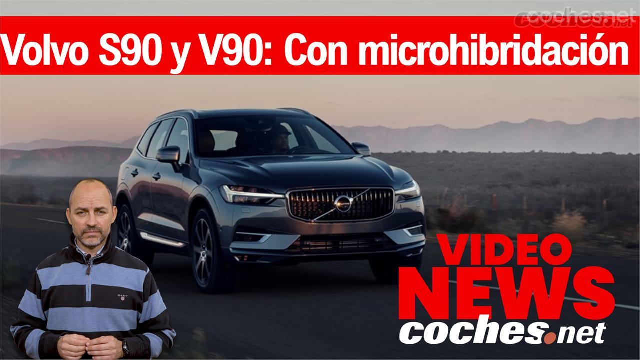 Volvo S90 y V90: Actualizados y microhibridizados