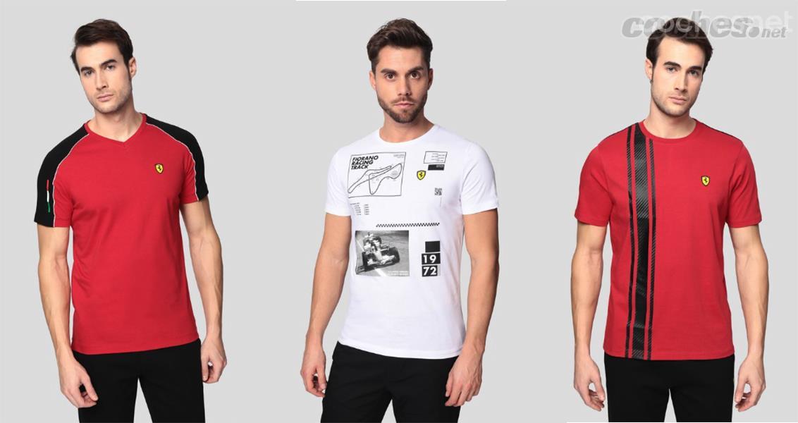 Camisetas Ferrari de la colección Scuderia Maranello