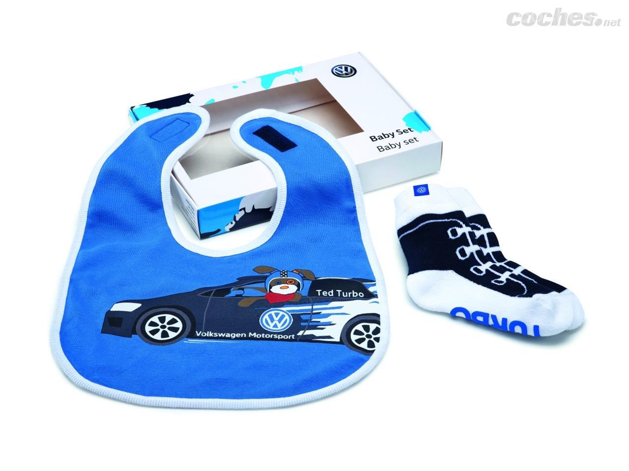 Colección Volkswagen Motorsport para padres con bebés.