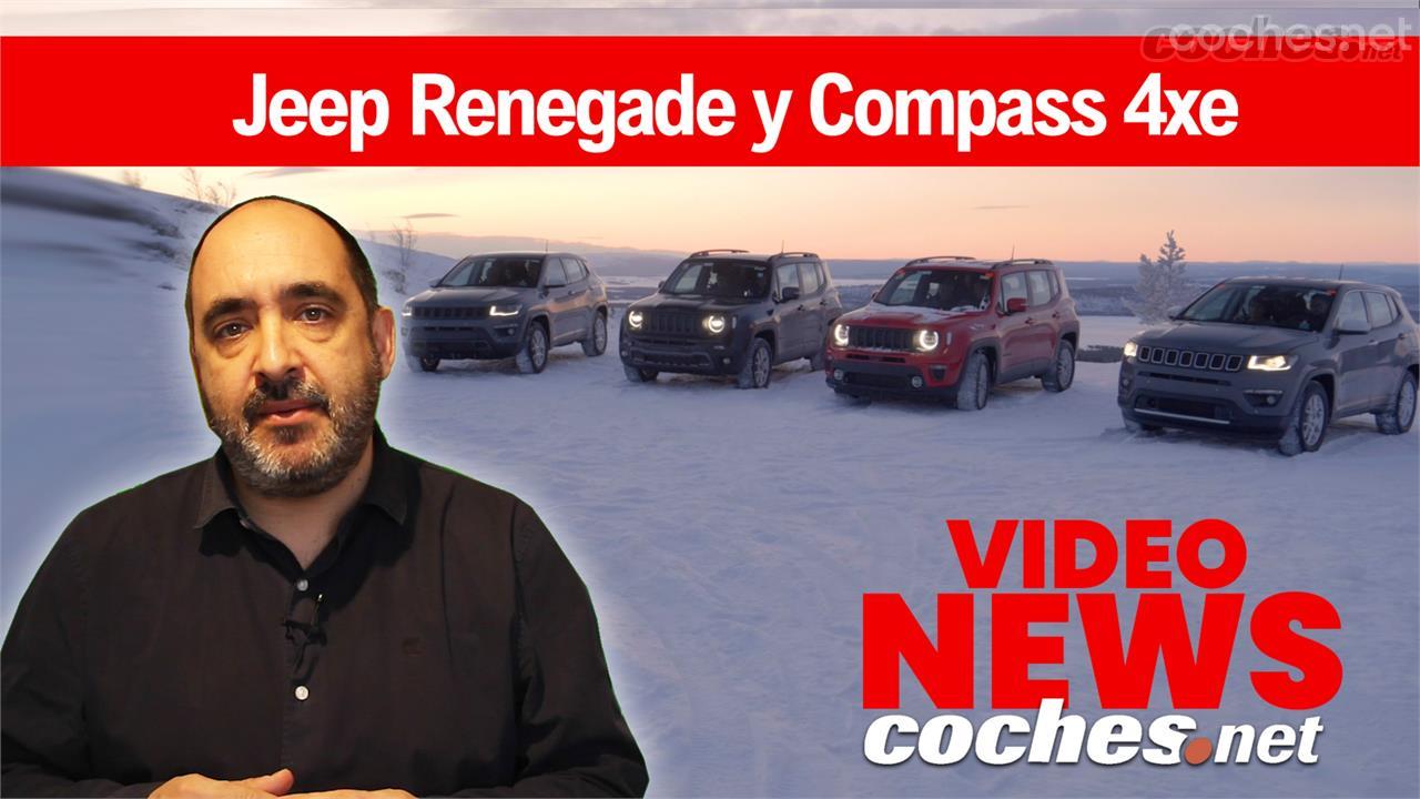 Jeep Renegade y Compass 4xE: llegan los enchufables