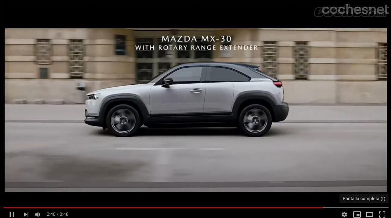 Opiniones de Mazda confirma un MX-30 REX con motor rotativo