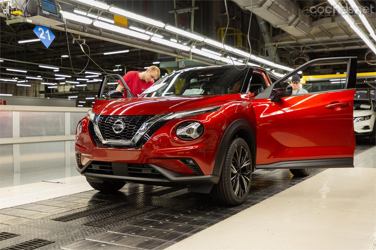 La planta británica de Sunderland, donde se fabrican el Qashqai, el Leaf y el nuevo Juke, podría quedar como la única de Nissan en Europa.