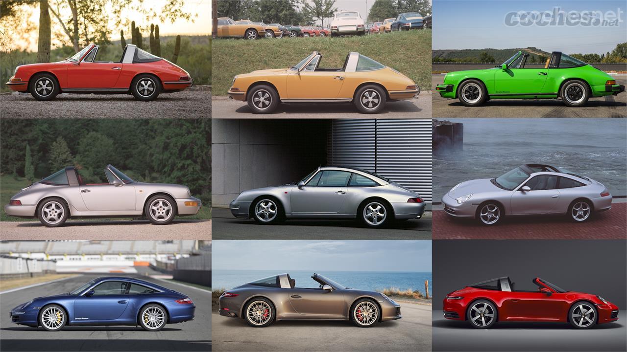 Desde la primera generación del 911 Targa de 1965, conocida como Softwindow, Porsche popularizó el uso de un techo plegable tipo Targa, un diseño que ha llegado hasta nuestros días.