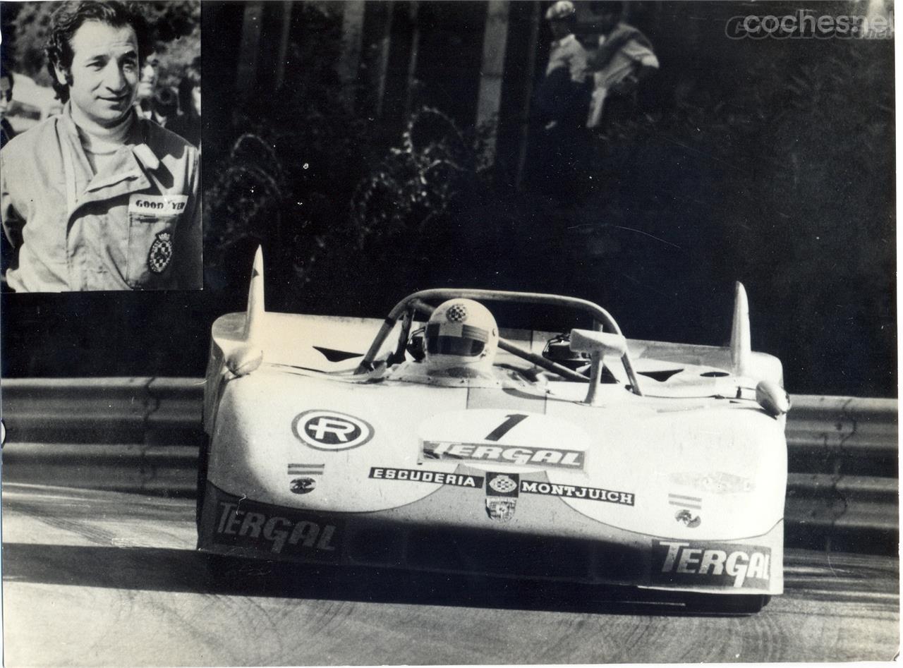 De entre los Porsche que tuvo, con este 908/3 terminó quinto absoluto en las 24 Horas de Le Mans junto a Francisco Torredemer y Bernard Chenevière.