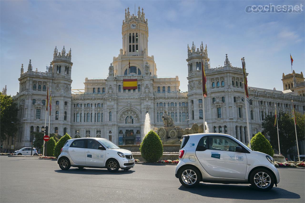 Madrid es una de las capitales europeas donde mejor funciona el servicio de coche compartido.