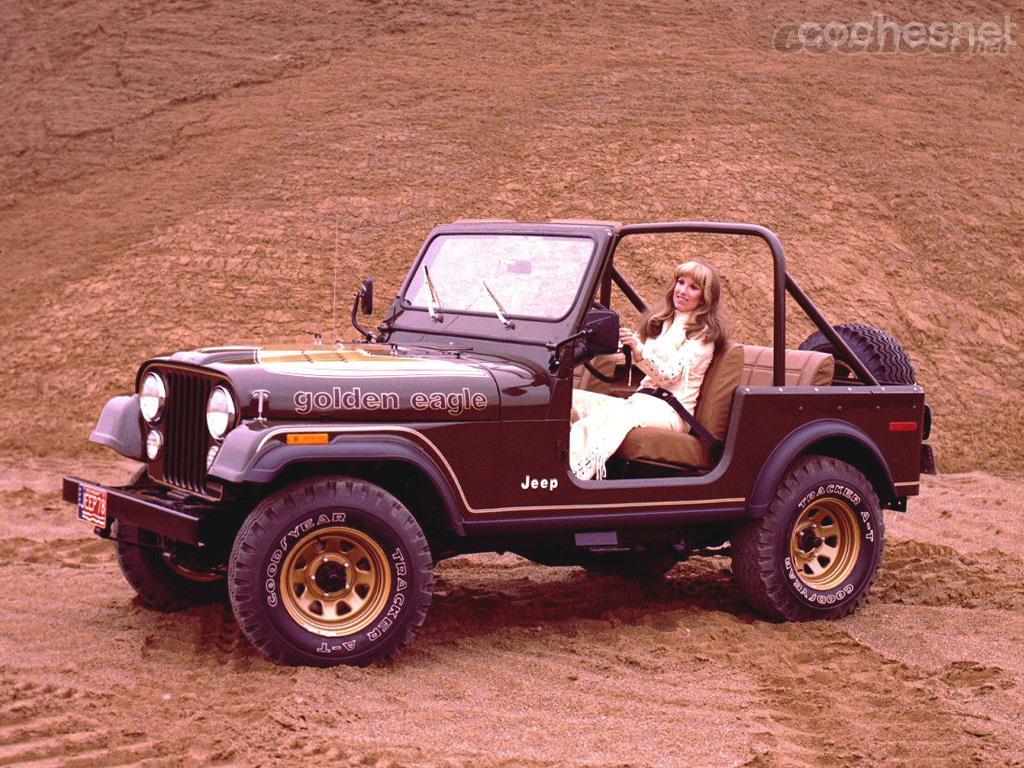 Los antecesores del Wrangler, los CJ-5 y CJ-7 contaron con versiones con motor V8. Por el momento el Wrangler todavía no ha contado con este tipo de motor.