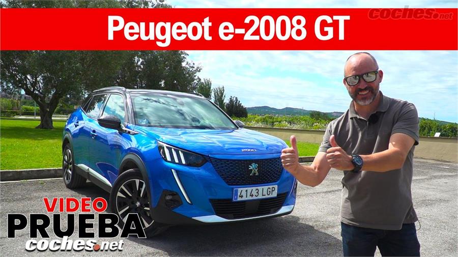 Peugeot e-2008 GT: Llamativo eléctrico