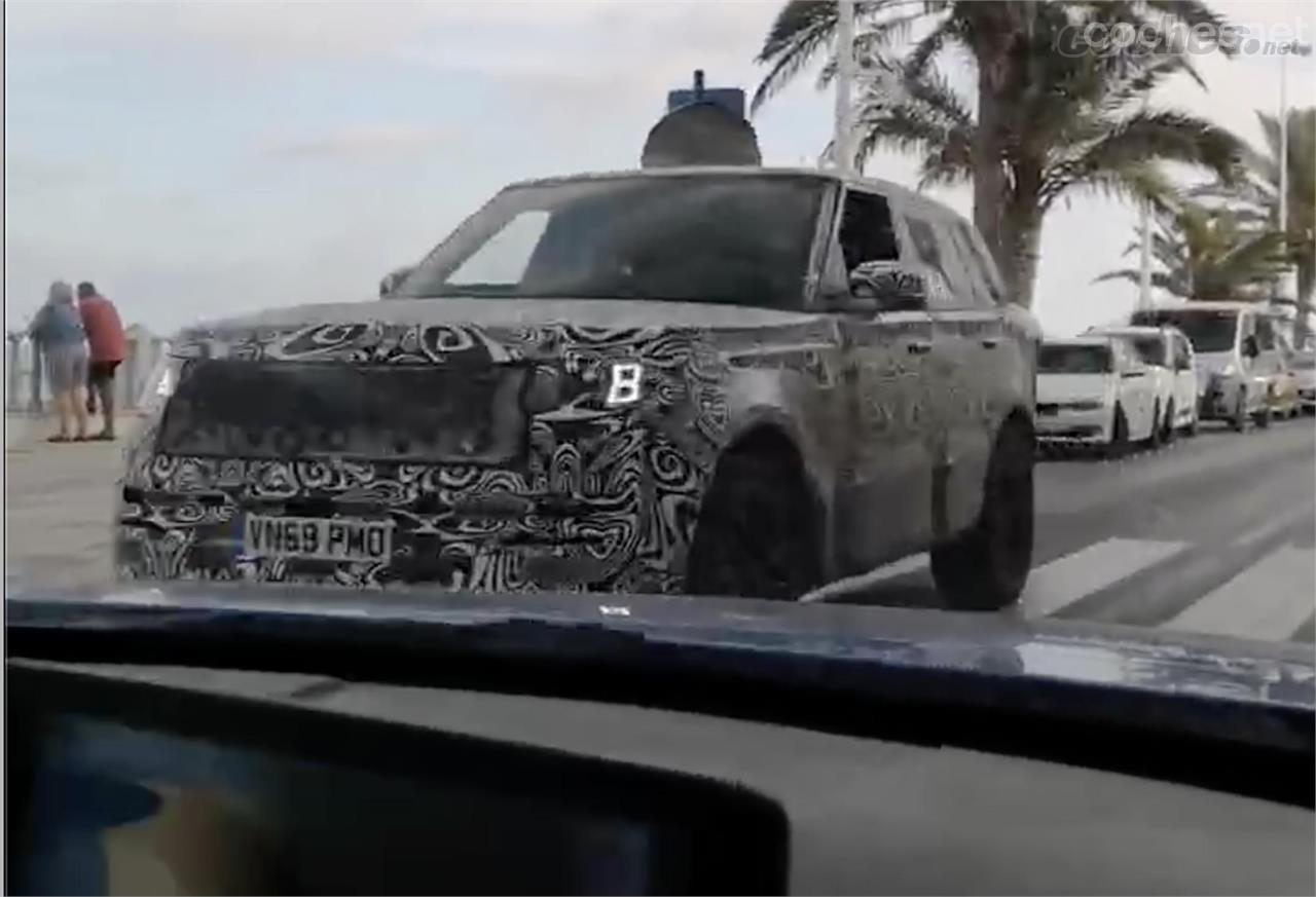 Range Rover Sport 2022 cazado en Almería