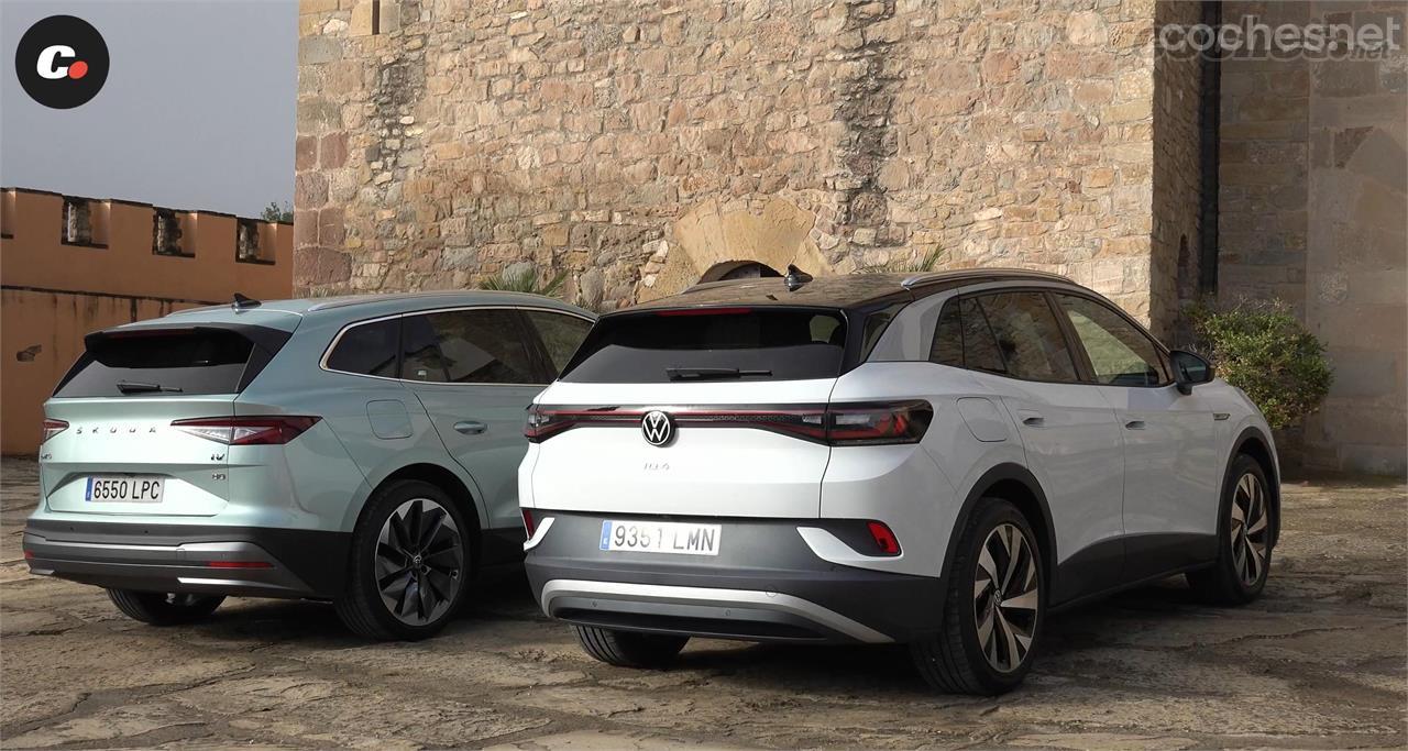 Tanto el Skoda Enyaq iV como el Volkswagen ID.4 se acercan a los 50.000 euros en sus versiones más básicas. Esta tarifa puede reducirse con las promociones y los descuentos del Plan Moves III.