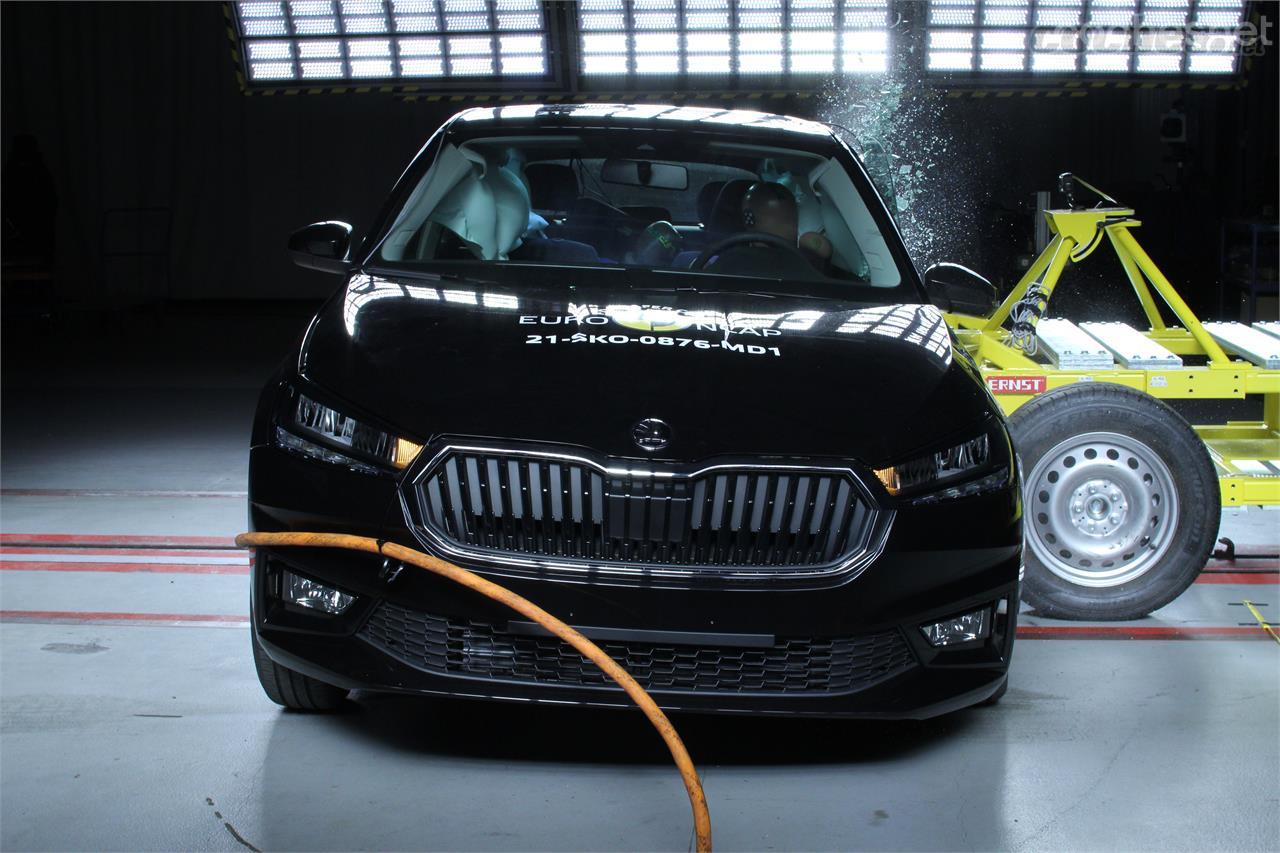 En las últimas pruebas Euro NCAP publicadas en diciembre 2021 el Skoda Fabia consiguió 5 estrellas.