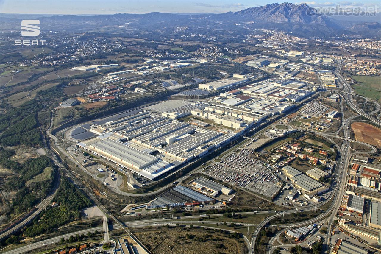 La planta de Seat en Martorell es la más grande de las 16 que operan actualmente en España.