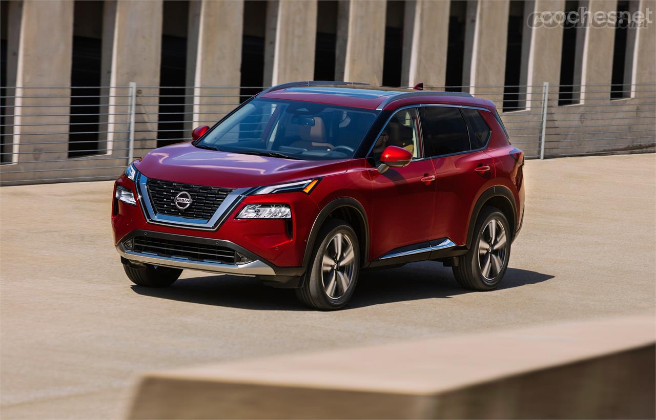 Nissan ofrecerá la nueva generación del X-Trail (que será casi idéntico que este Nissan Rogue estadounidense) solo en versión e-Power con motor eléctrico y generador de gasolina.