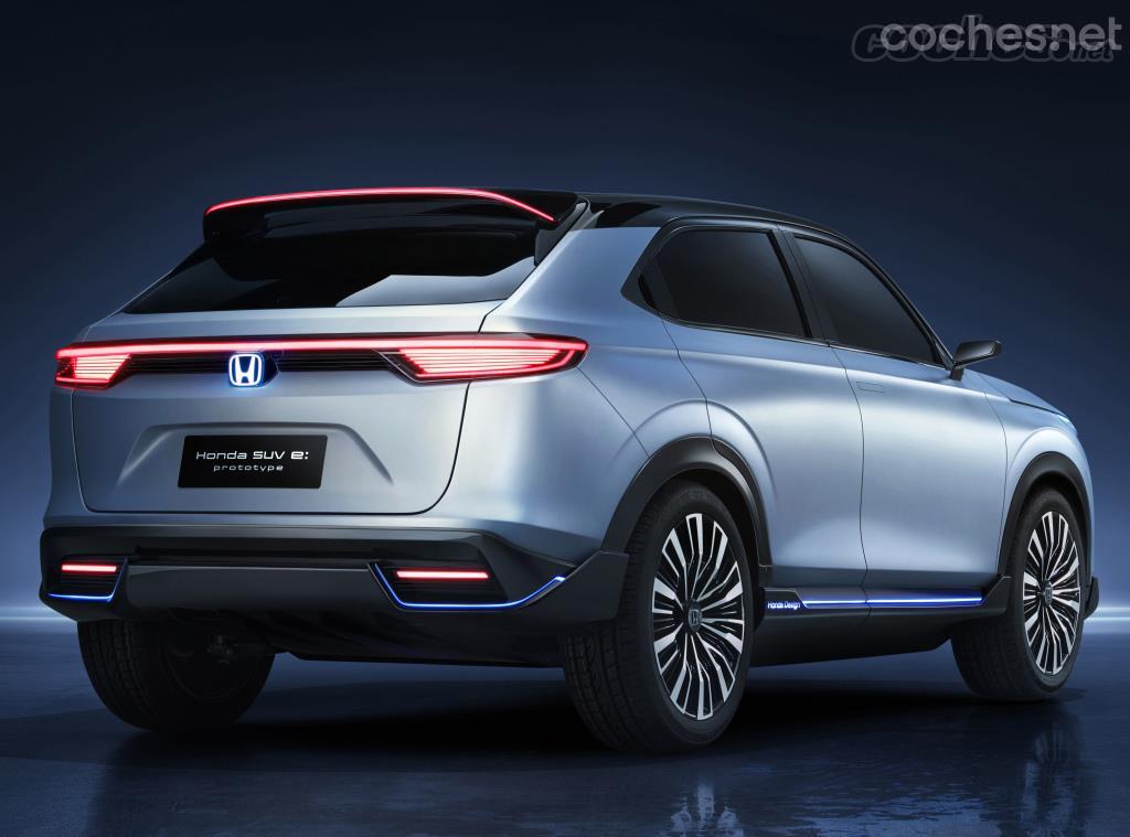 El diseño del Honda SUV e:prototype no es espectacular. Honda ha sido bastante conservadora. Bien podría ser el próximo Honda HR-V eléctrico para el mercado europeo. 