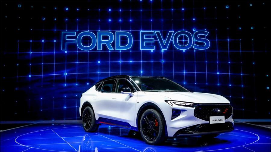El Ford Evos se ha presentado en el Salón del Automóvil de Shanghai (China).