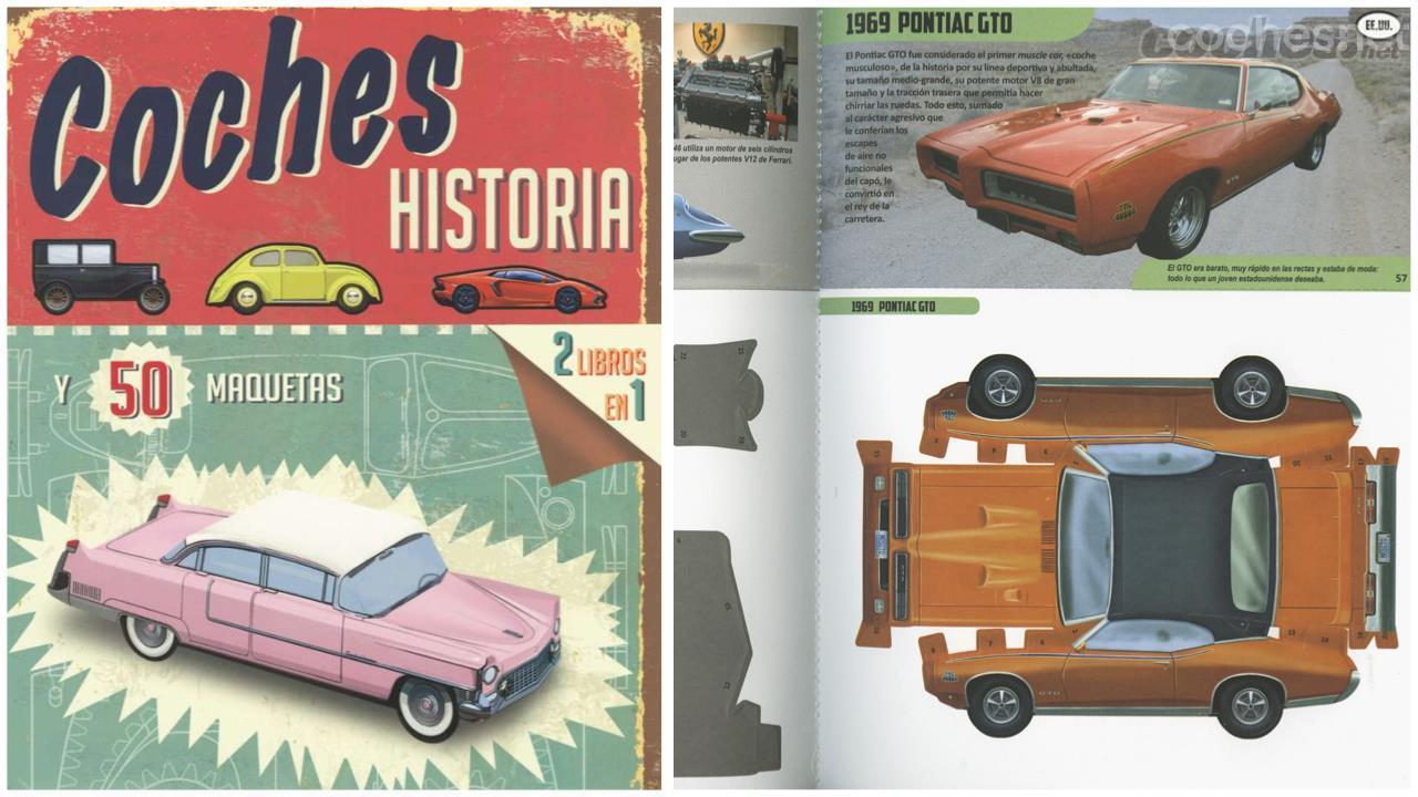 Hay un gran abanico de bibliografía infantil dedicada al mundo del motor. Este libro de Susaeta te permite además montar maquetas de coches en papel con los peques. 