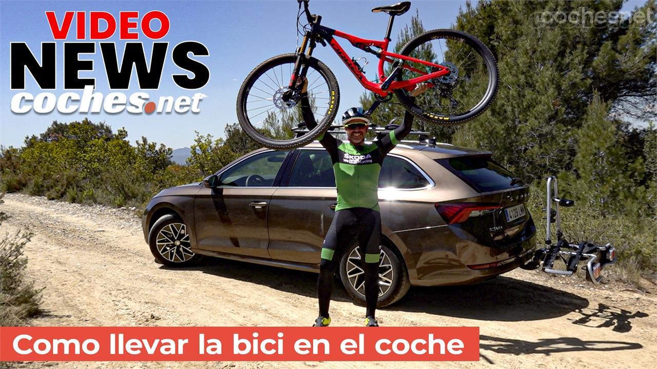 Cómo llevar la bici en el coche? Tipos de portabicicletas