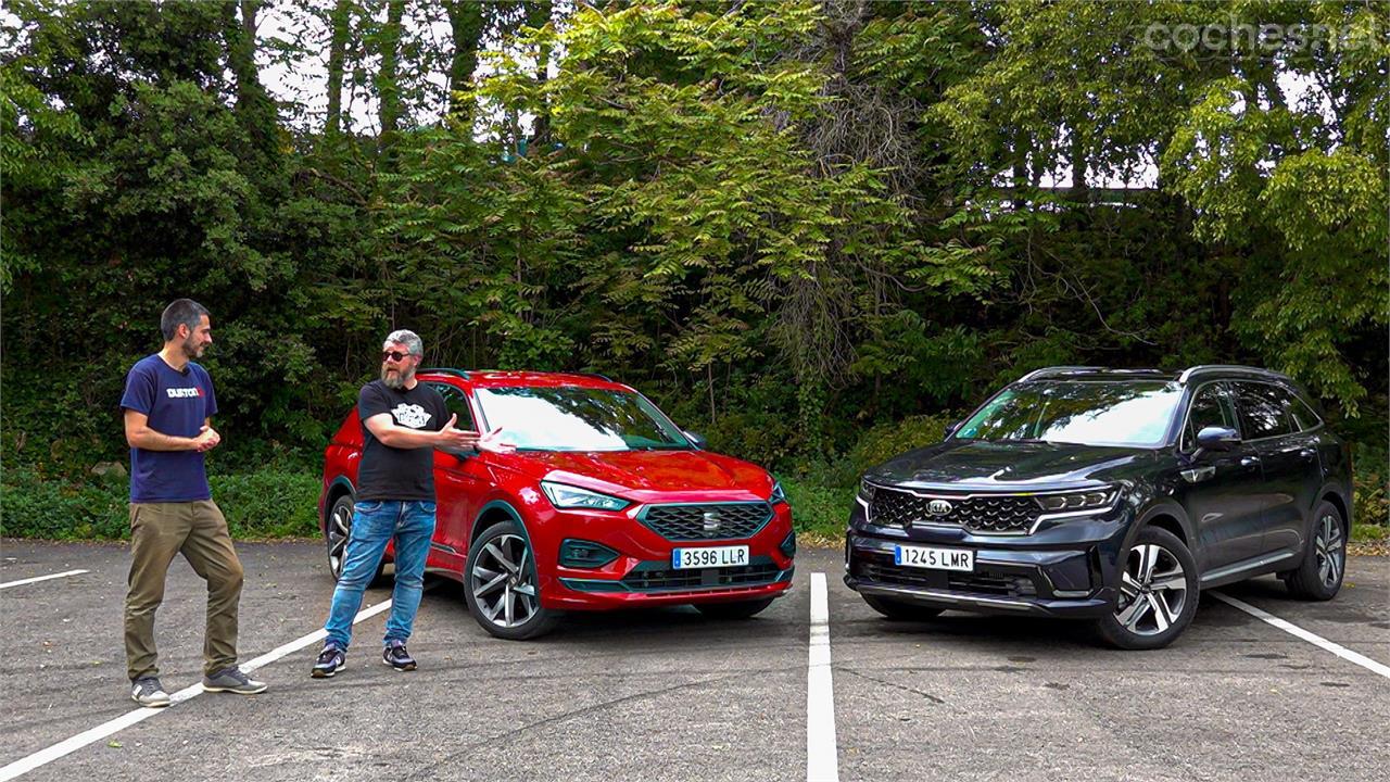 Seat Tarraco e-Hybrid vs Kia Sorento PHEV