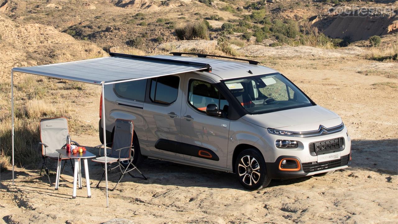 El Citroën Berlingo by Tinkervan es compacto, económico y está muy aprovechado.