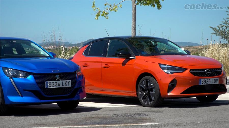 Peugeot e-208 y Opel Corsa-e son los dos nuevos llegados al segmento B de los coches eléctricos y, aunque no lo parezca, también son el mismo coche.