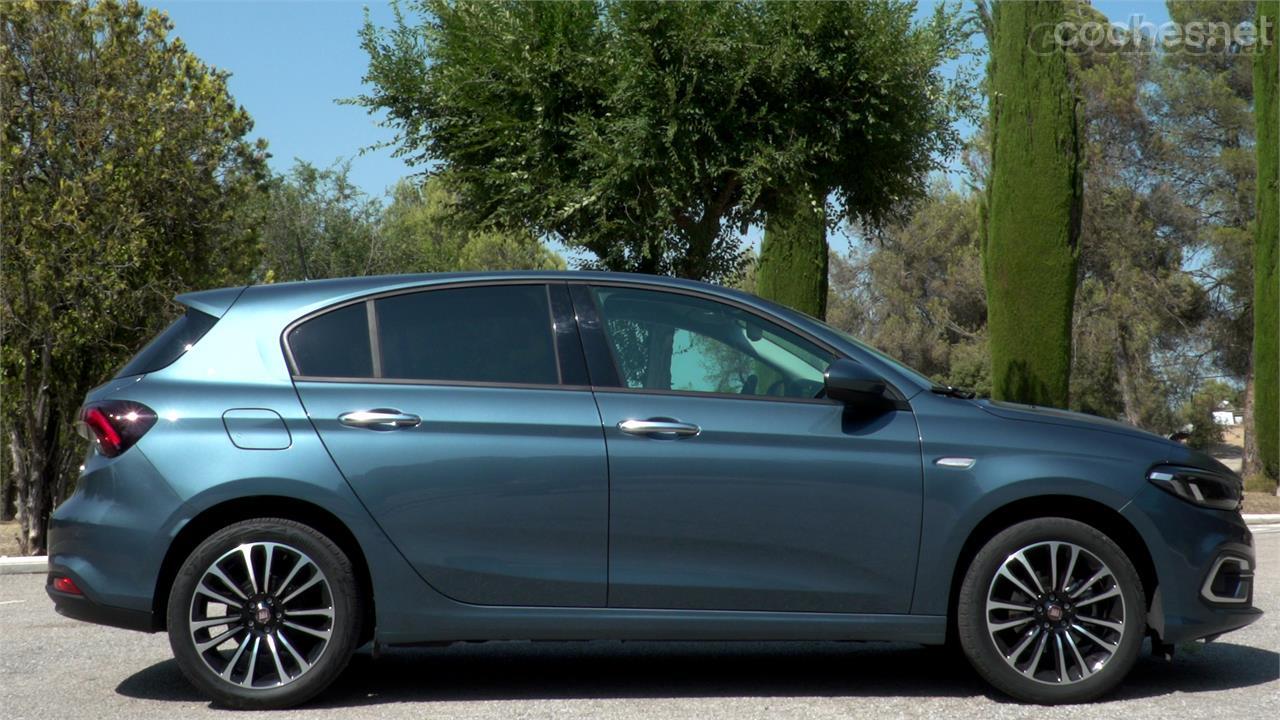 El Fiat Tipo tiene un precio que arranca en 18.850 euros, o 12.388 con descuentos aplicados.