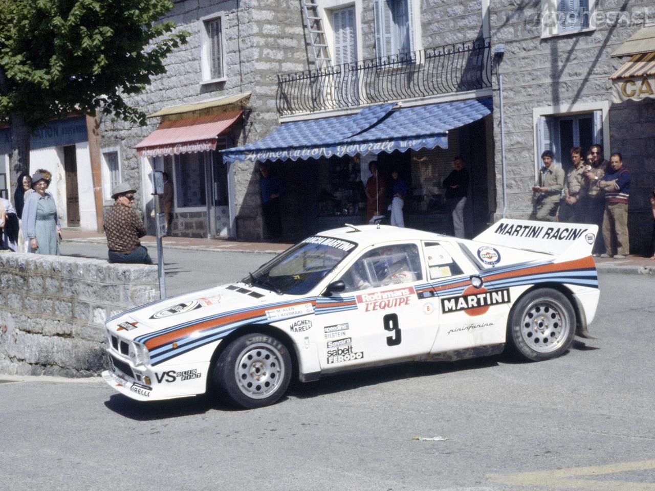 Pilotos de la talla de Markku Alén y Walter Röhrl dieron 6 triunfos absolutos al Lancia 037 en el WRC.