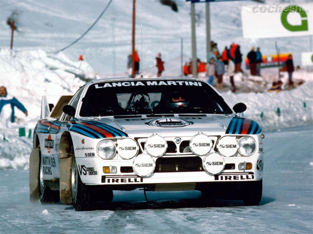 El Lancia 037 ganó el Mundial de Constructores de 1983 convirtiéndose en el último coche de rally en ganar un mundial sin tracción integral.