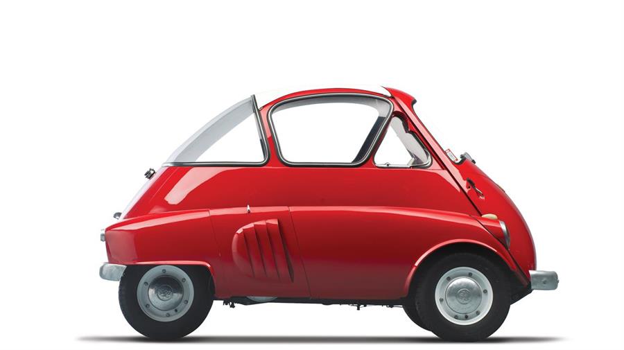 El Iso Isetta estuvo a la venta entre 1953 y 1956. Un micro-coche que evolucionó a BMW Isetta de 1955 a 1962.