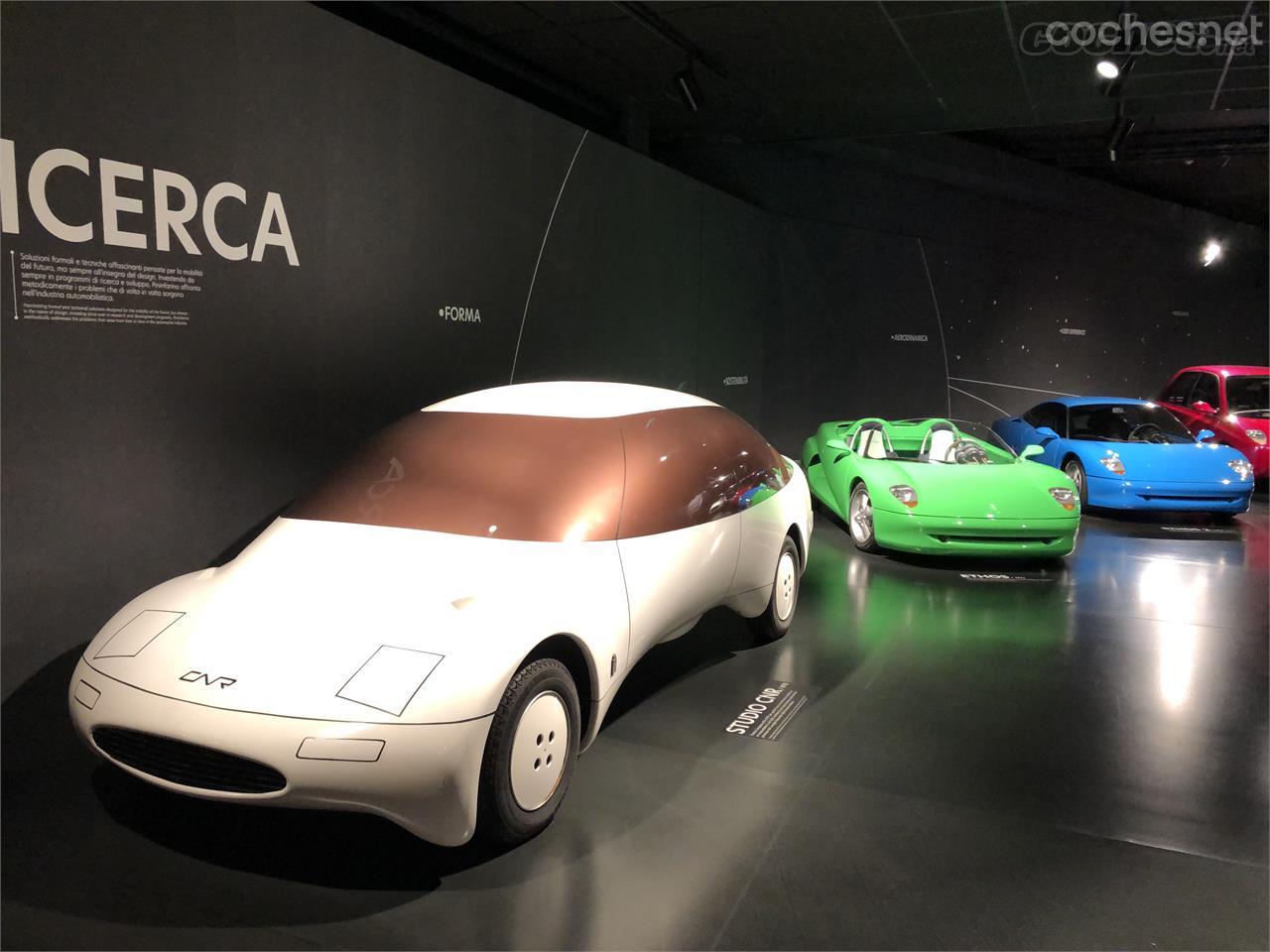 El Museo Nacional del Automóvil de Turín reserva varios espacios a exponer prototipos de los años ochenta y noventa. 